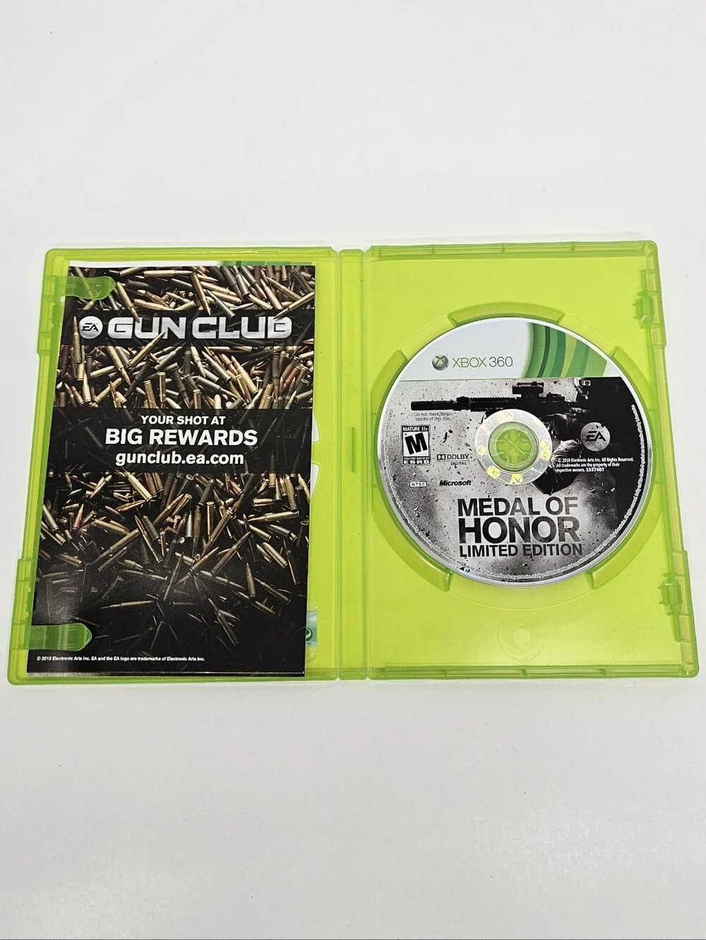 Medal of Honor Limited Edition CIB Microsoft Xbox 360 Shooter Game Electronics